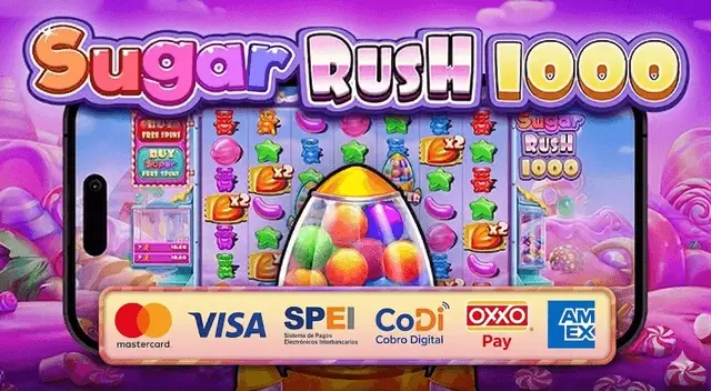 Como depositar para jugar Sugar Rush 1000 en Mexico